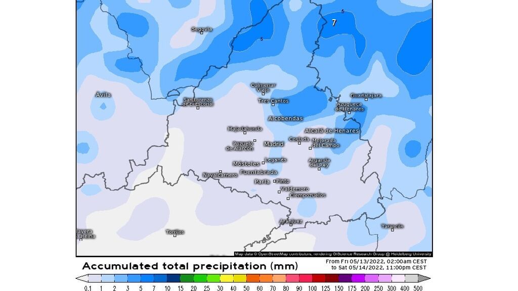 precip madrid