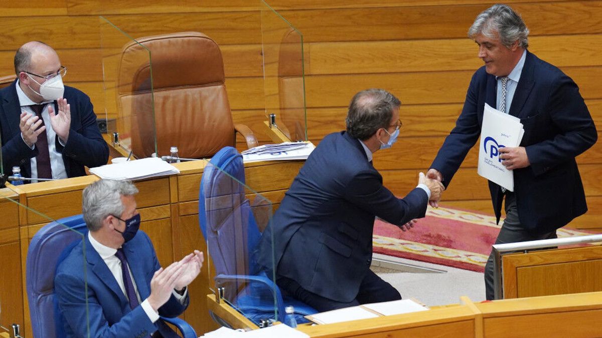 Pedro Puy evoluciona favorablemente del infarto que sufrió durante la investidura de Rueda Pedro Puy evoluciona favorablemente del infarto que sufrió durante la investidura de Rueda