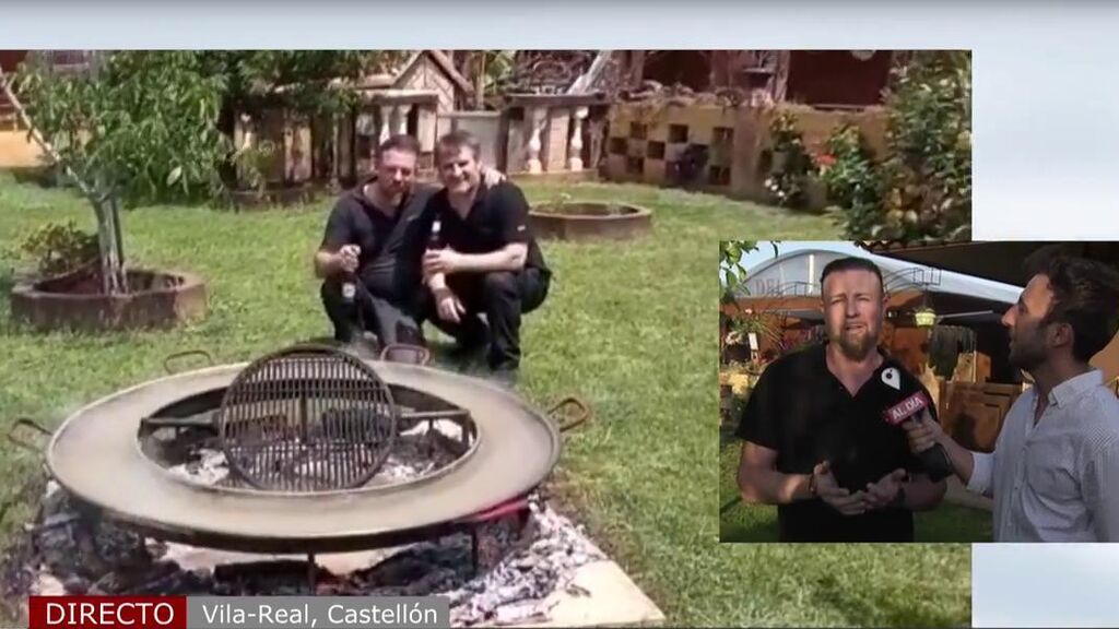 Inventan un nuevo recipiente para poder cocinar paella y barbacoa al mismo tiempo
