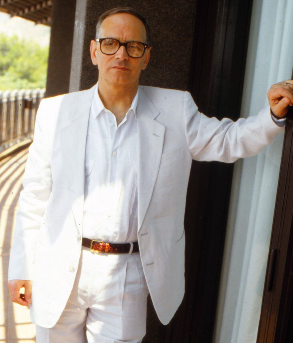 El compositor Ennio Morricone.