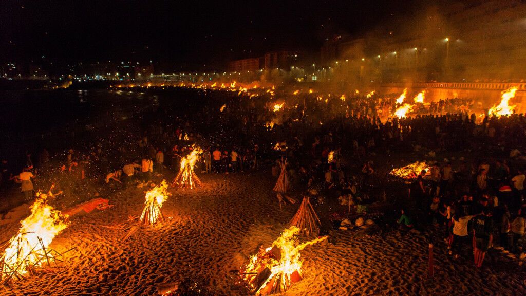 Las celebración de la noche de San Juan volverá a las playas de A Coruña