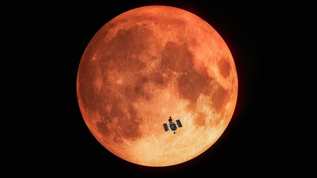 El Telescopio Hubble observa un eclipse total de Luna