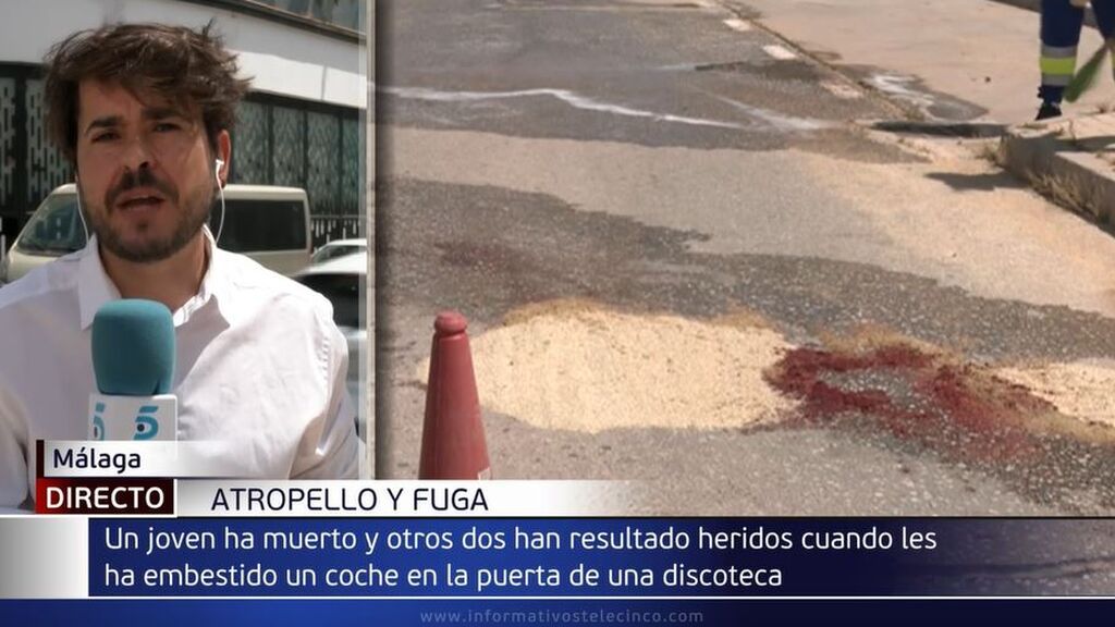 Muere un joven de 23 años y otros dos resultan heridos en un atropello en Málaga