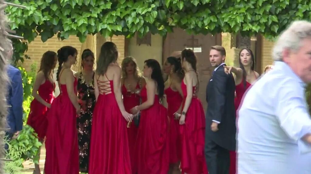 Las imágenes de la boda del hijo de Carmen Borrego