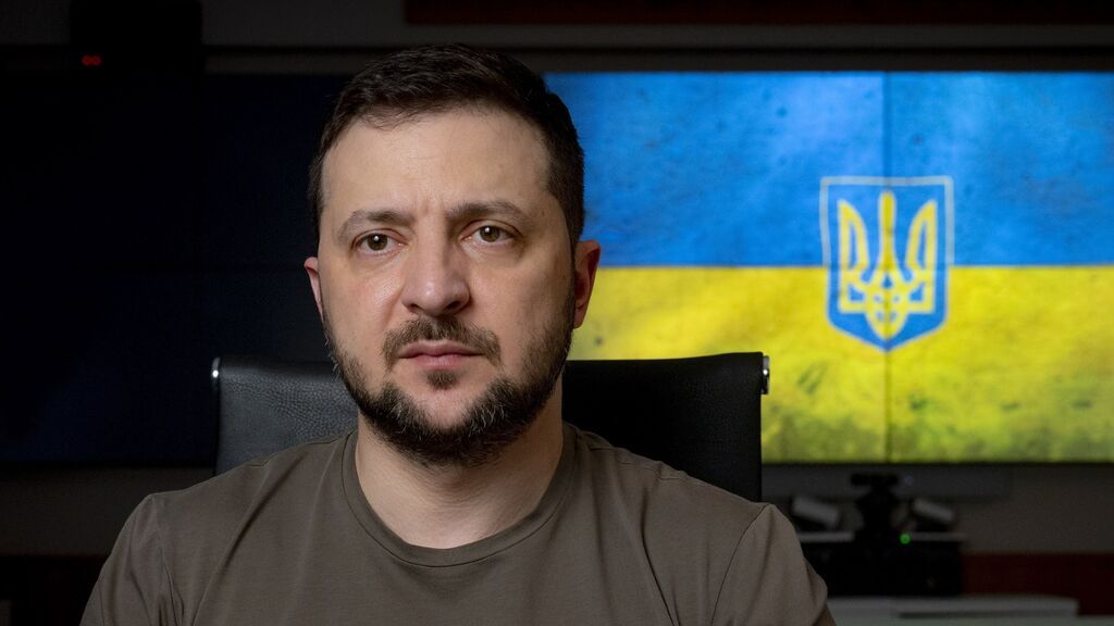 El presidente de Ucrania, Volodímir Zelenski