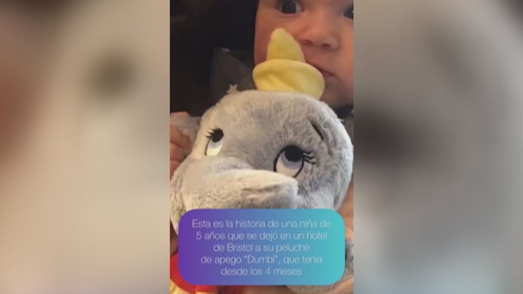 Las redes sociales se movilizan para que Marta recupere a su peluche Dumbi