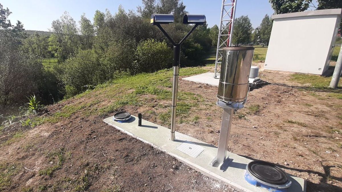 Una nueva estación hidro-meteorológica controlará la lluvia para evitar inundaciones en Álava Una nueva estación hidro-meteorológica controlará la lluvia para evitar inundaciones en Álava