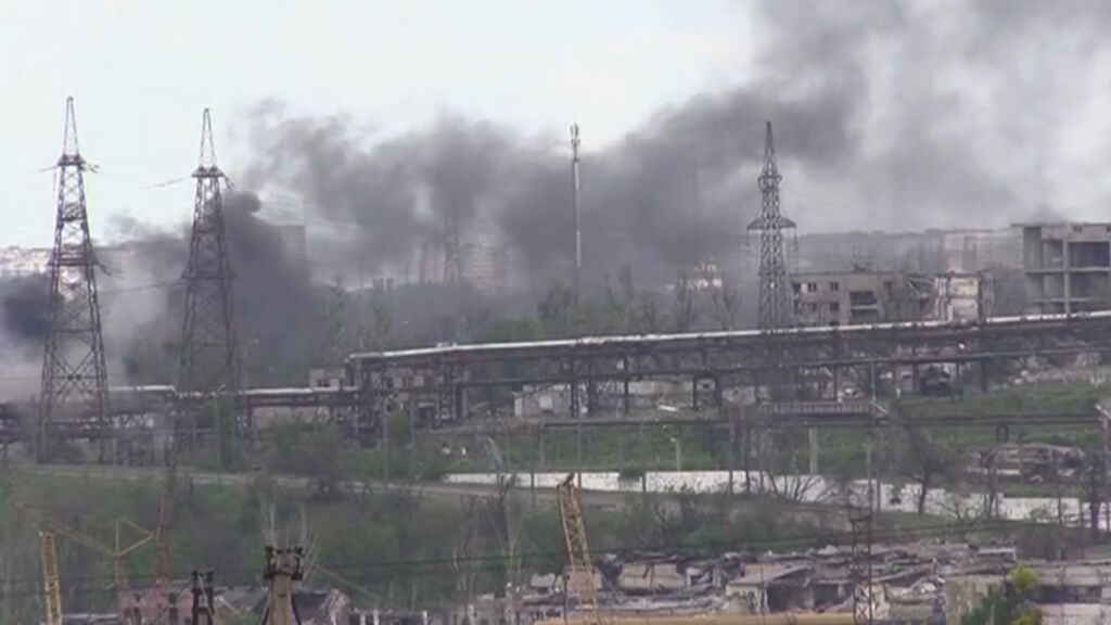 Alto el fuego en la acería de Mariúpol para evacuar a los soldados ucranianos heridos