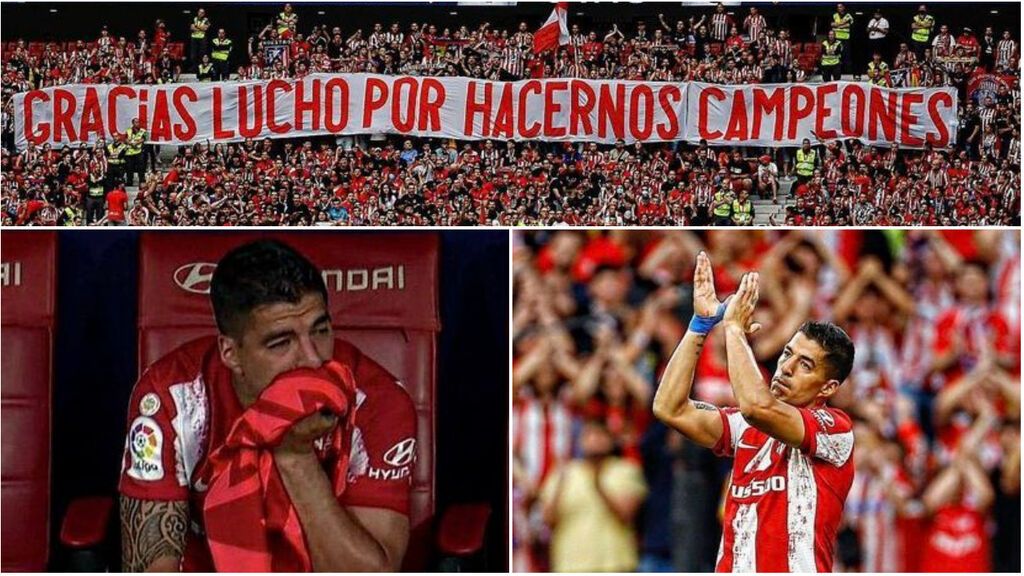 Luis Suárez se despide entre lágrimas del Metropolitano: "No lo voy a olvidar"