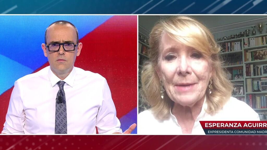 Esperanza Aguirre asegura que Villarejo no le ha pedido ningún favor a cambio