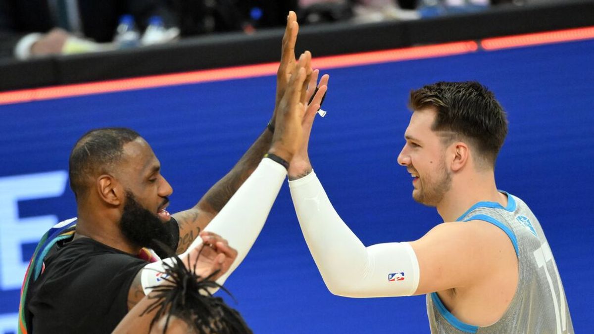 Lebron James se rinde al juego de Luka Doncic: "Es mi jugador joven favorito de la NBA" Lebron James se rinde al juego de Luka Doncic: "Es mi jugador joven favorito de la NBA"