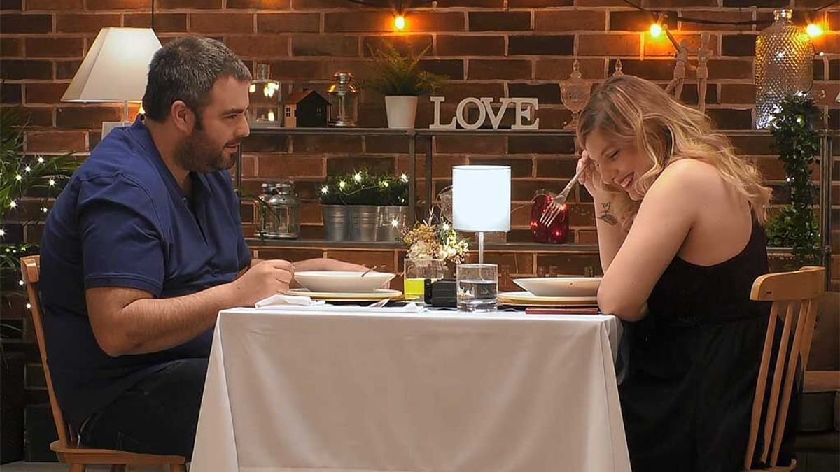 David y Verónica hablan abiertamente de su discapacidad intelectual durante su cita en ‘First Dates’