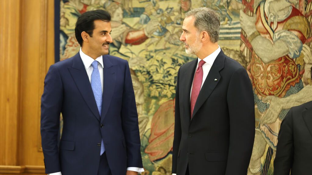El emir de Qatar anuncia un incremento de 5.000 millones de dólares en las inversiones en España