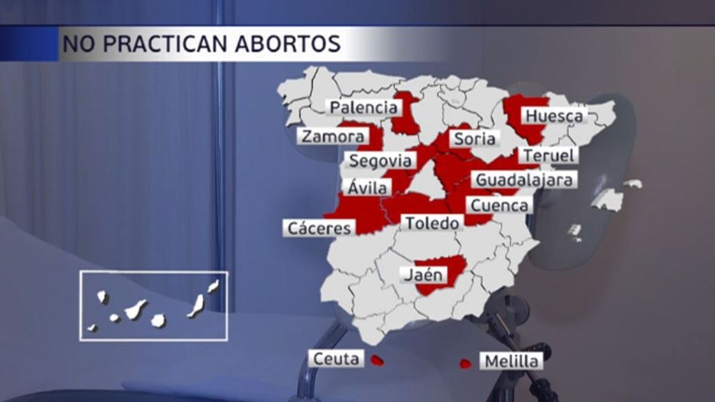 Más de 100 000 mujeres abortan cada año en España, una cifra dispar entre CCAA