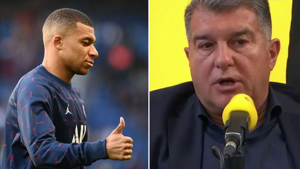 El entorno de Mbappé desmiente a Laporta: "Ni pedimos 50 millones, ni negociamos nunca con él"