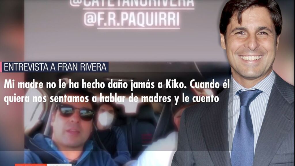 Fran Rivera responde con dureza al ataque de Kiko Rivera hacia su madre