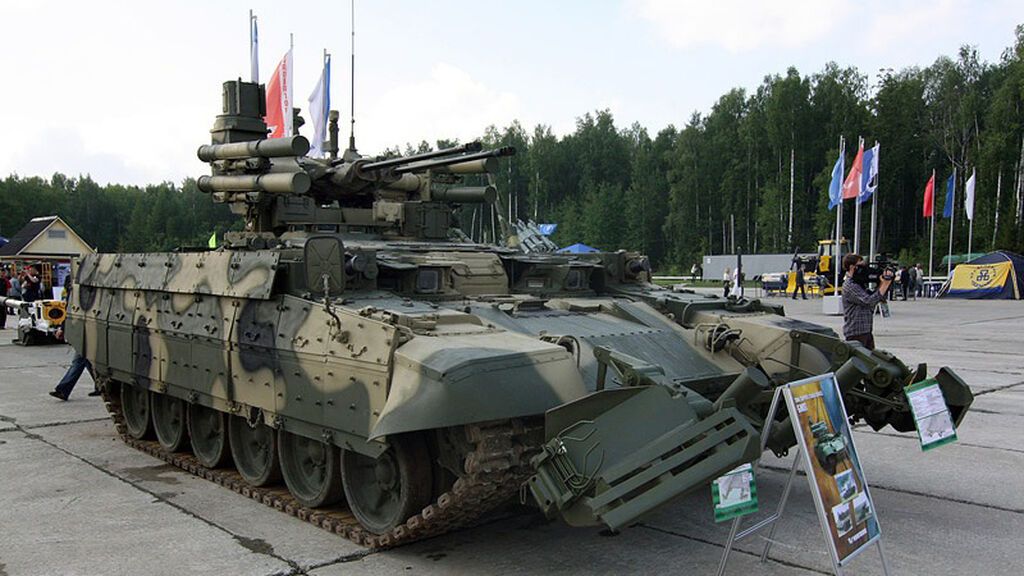 Rusia despliega sus 'Terminator' en Ucrania para hacer frente a la resistencia del enemigo