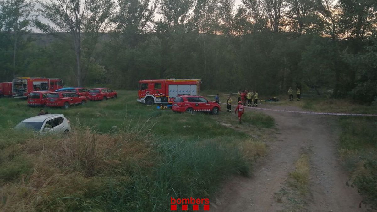 Los bomberos localizan un cuerpo sin vida en el río Segre cerca de Balaguer