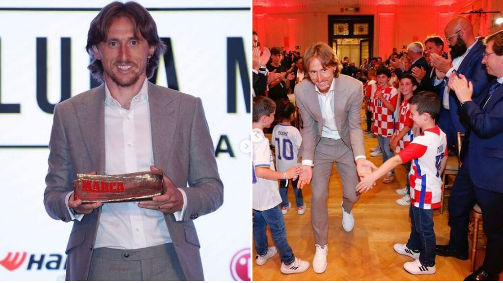 Luka Modric vuelve a pasear su madridismo y solo piensa en una cosa