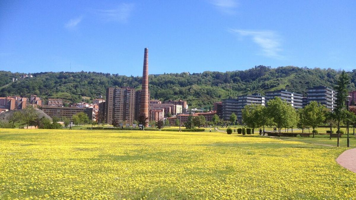 Parque Etxebarria en Bilbao Parque Etxebarria en Bilbao