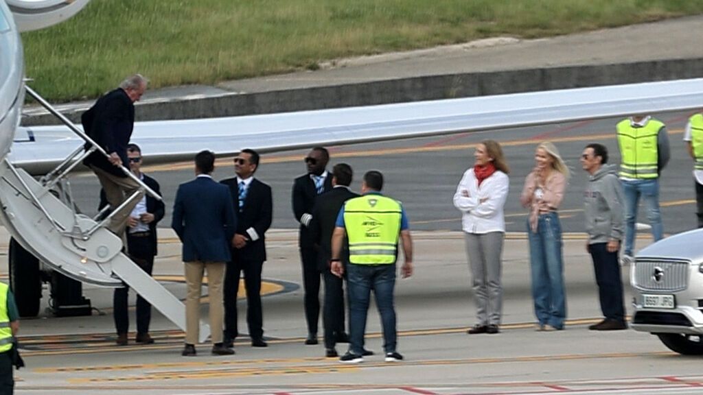 Llegada del rey a Vigo