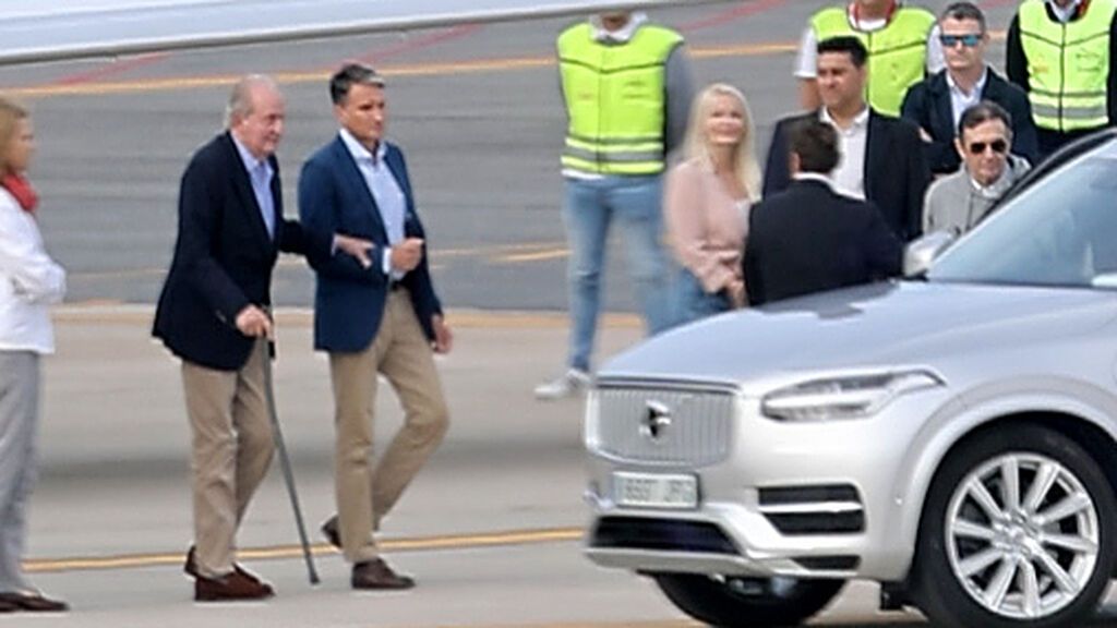 En directo: Juan Carlos I llega a España