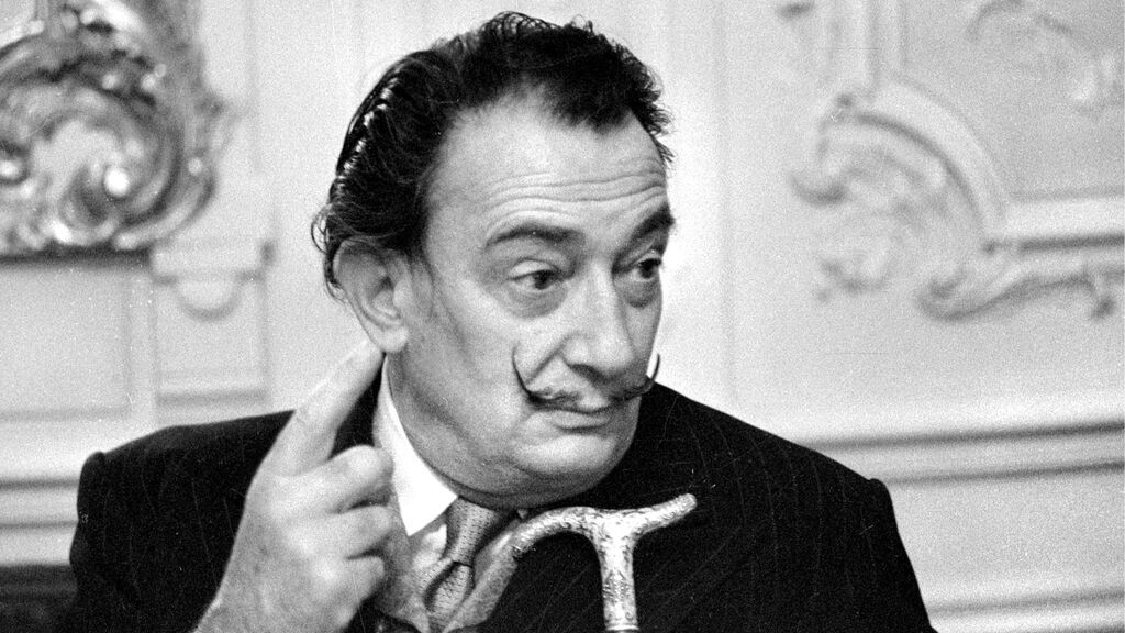 El artista polémico Salvador Dalí.