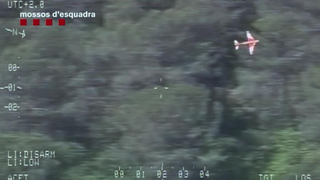 Un dron pone en riesgo el vuelo del helicóptero de los mossos