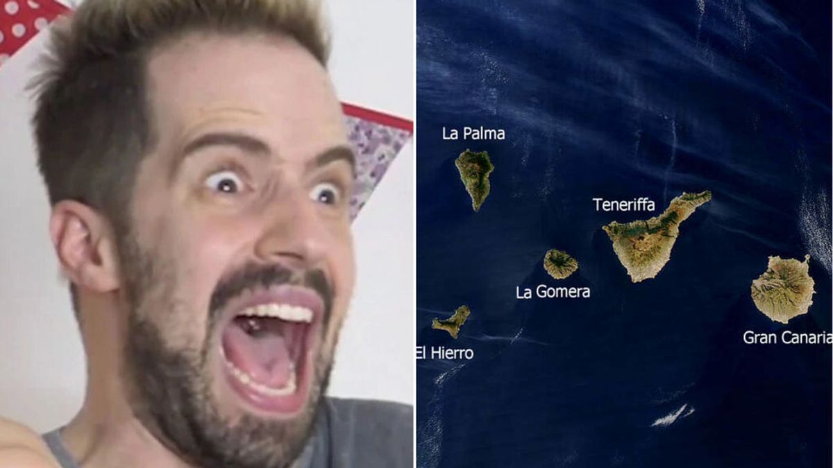 Un youtuber argentino desata una fuerte polémica tras descubrir que existe Canarias: "¿Pero son negros?"