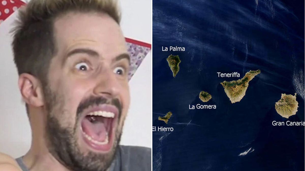 Un youtuber argentino desata una fuerte polémica tras descubrir que existe Canarias: "¿Pero son negros?" Un youtuber argentino desata una fuerte polémica tras descubrir que existe Canarias: "¿Pero son negros?"