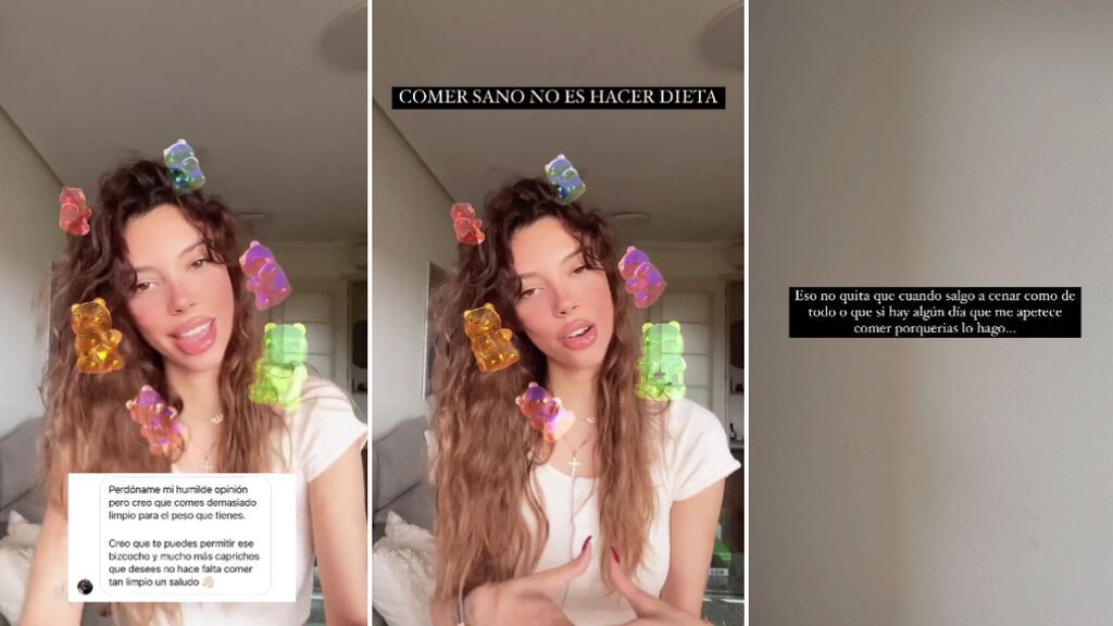 Alejandra Rubio aclara la última polémica sobre su peso y su alimentación