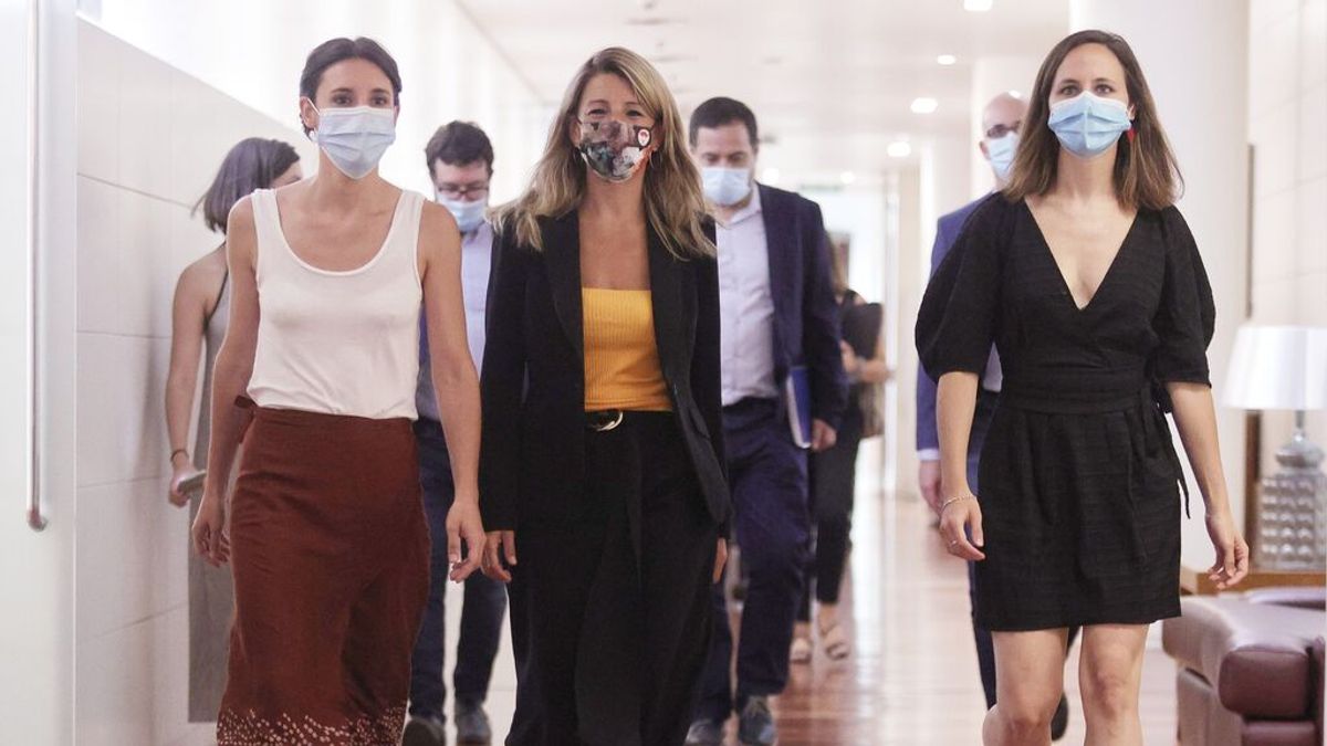 Podemos no sabía que Díaz iba a registrar la marca 'Sumar' para iniciar su futuro proyecto político Podemos no sabía que Díaz iba a registrar la marca 'Sumar' para iniciar su futuro proyecto político