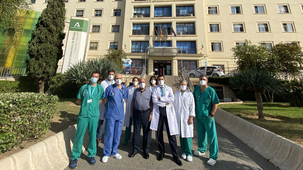 El Hospital Regional de Málaga salva la vida de un paciente con una rotura cardíaca de 5 centímetros