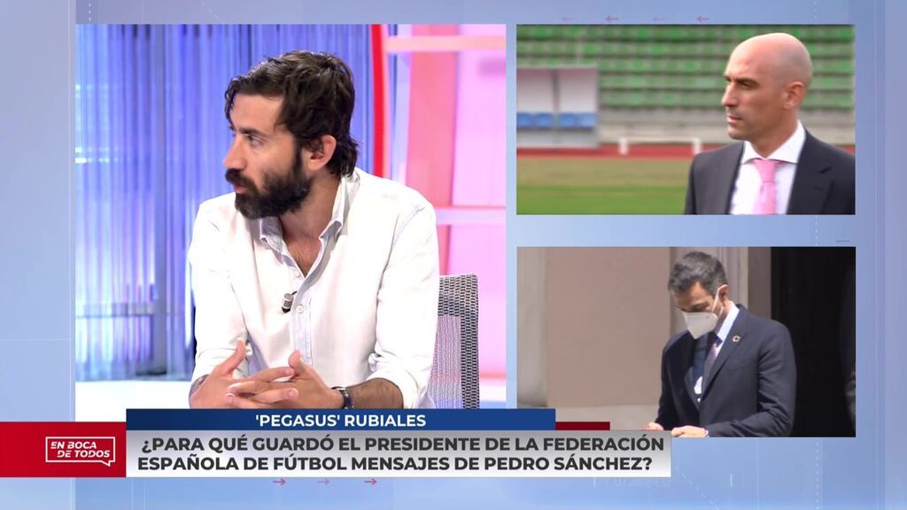 Las conversaciones guardadas por Rubiales con Pedro Sánchez: “Hay un posible delito”