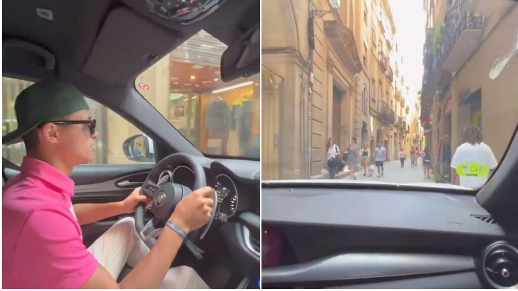 La equivocación de Albon y Lando Norris que no gustó nada a los peatones de Barcelona