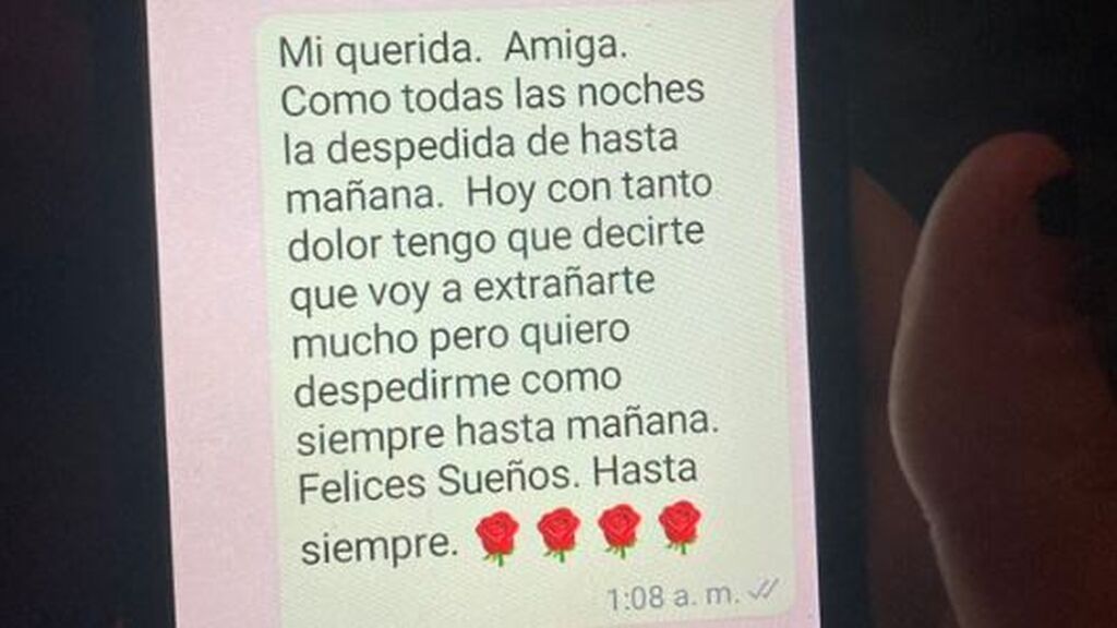 El mensaje viral de una abuela a su mejor amiga, recientemente fallecida: "Felices sueños. Hasta siempre"