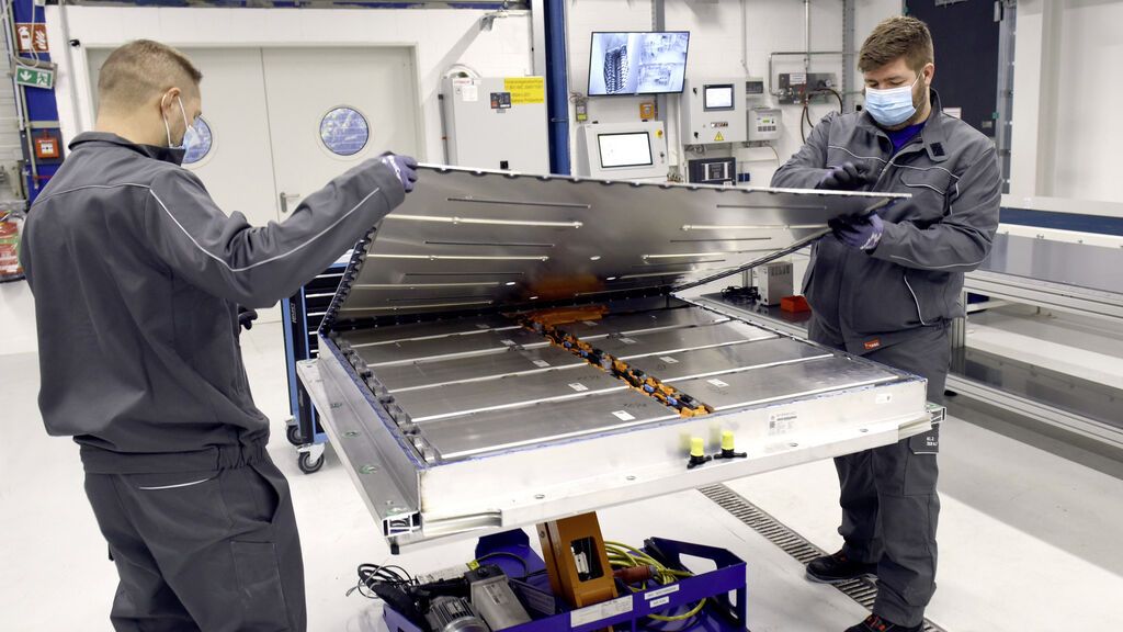 Reciclaje en la planta de Volkswagen en Salzgiter