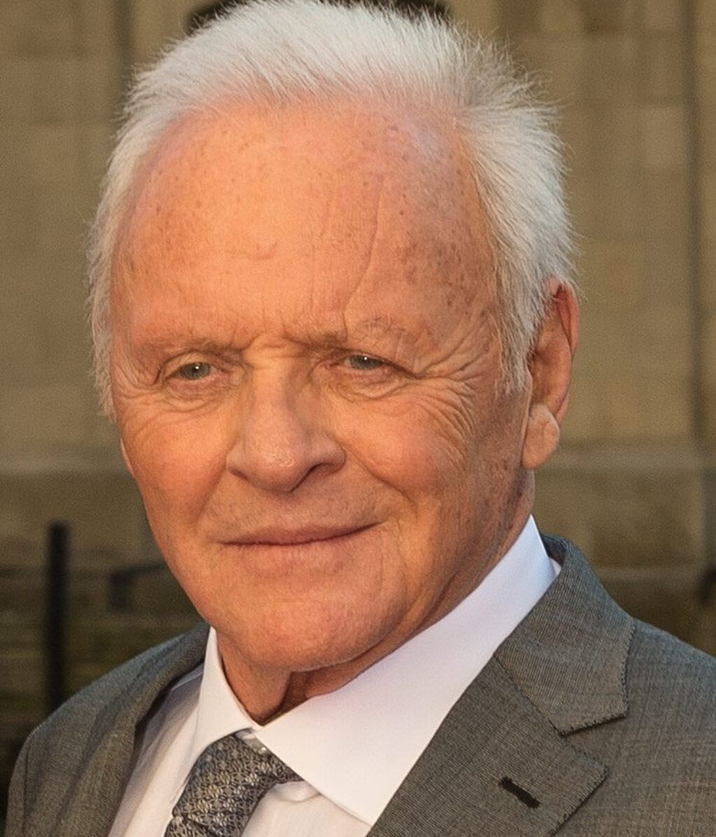 El actor Anthony Hopkins.
