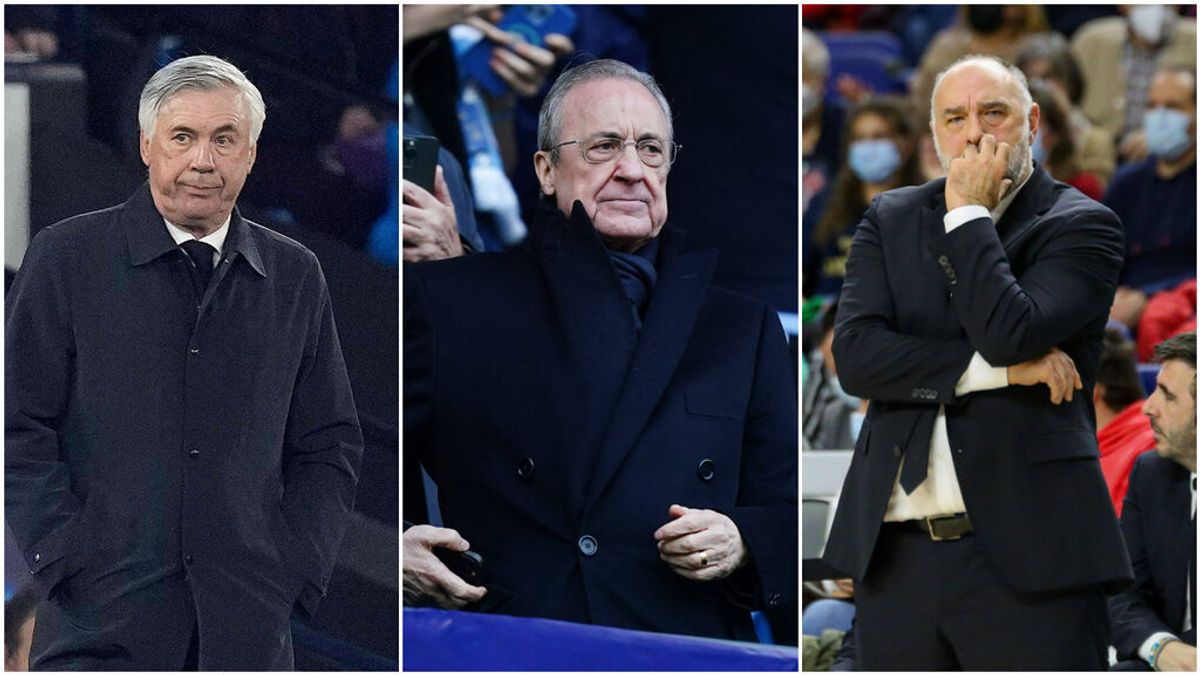 Florentino se aísla del tema Mbappé para centrarse en lo deportivo: el posible doblete histórico en fútbol y baloncesto Florentino se aísla del tema Mbappé para centrarse en lo deportivo: el posible doblete histórico en fútbol y baloncesto