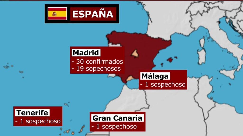 La viruela del mono se expande en España: 39 casos confirmados y el primero en una mujer