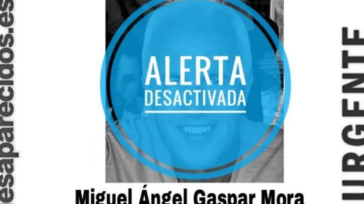Aparece en el hospital de Antequera Miguel Ángel Gaspar Mora