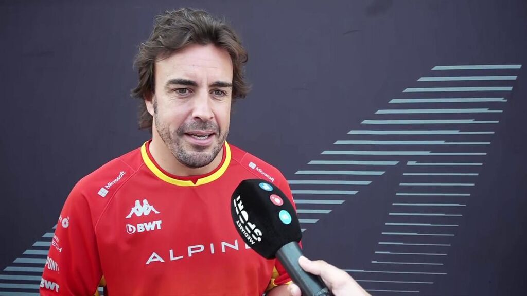 Fernando Alonso, en Telecinco: "Está siendo un buen año, pero me falta rematar"