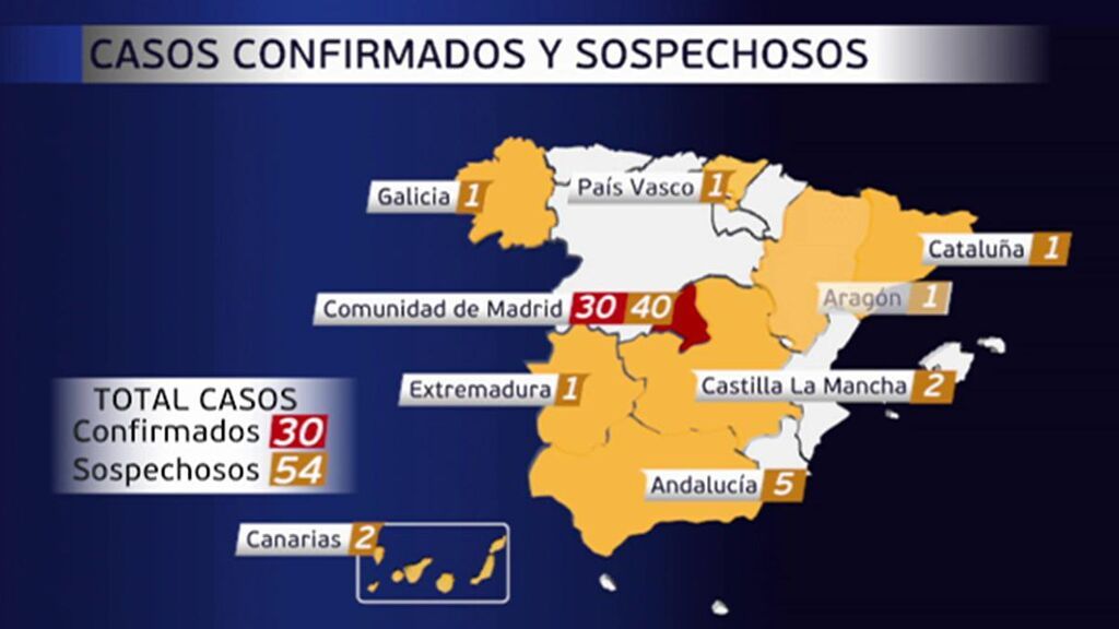 Viruela del mono en España: la lista de las comunidades que han detectado casos sospechosos