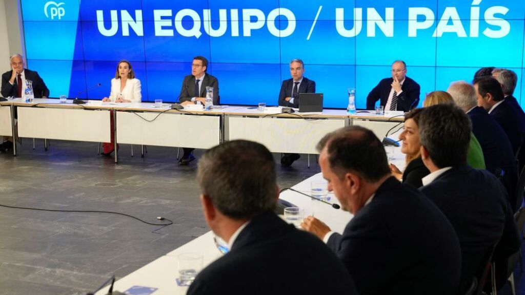 Feijóo reúne a su Comité Ejecutivo Nacional en Génova