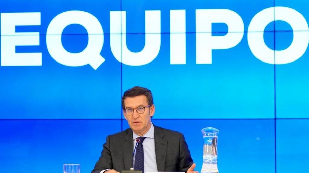 Feijóo mandata a Moreno a obtener una "mayoría amplia" para gobernar sin Vox en Andalucía Feijóo mandata a Moreno a obtener una "mayoría amplia" para gobernar sin Vox en Andalucía