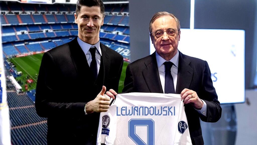 El Real Madrid piensa en Lewandowski ante la necesidad de "fichar un gran nombre"