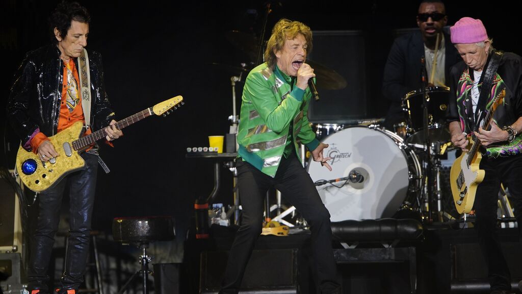 Rolling Stones durante un concierto en 2021.