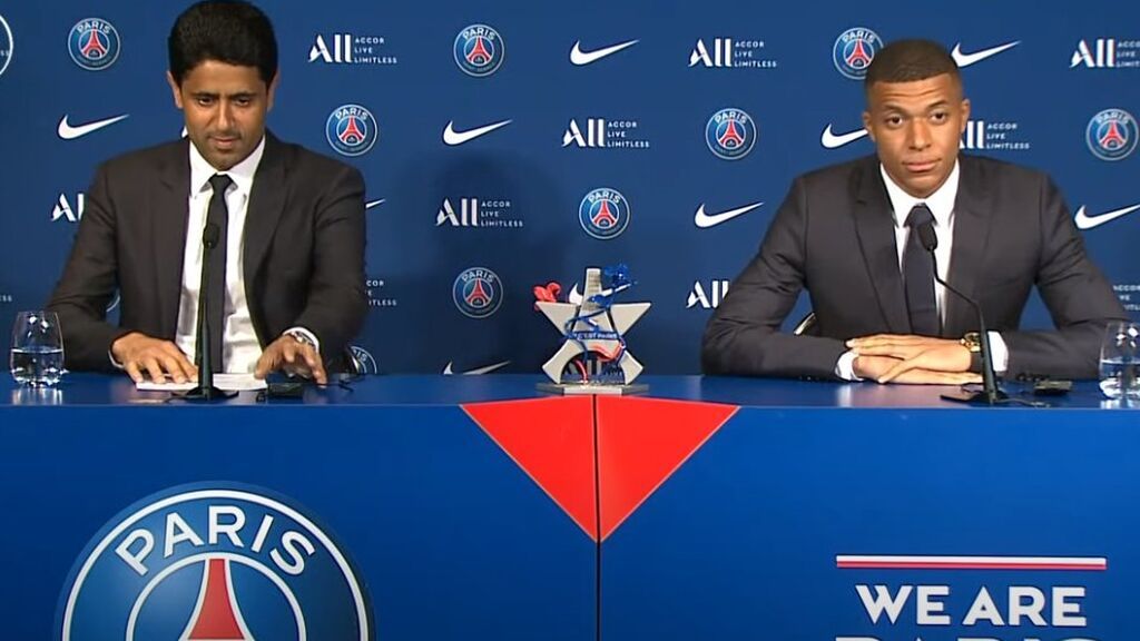 Rueda de prensa de Mbappé y el presidente del PSG: mensaje a los madridistas