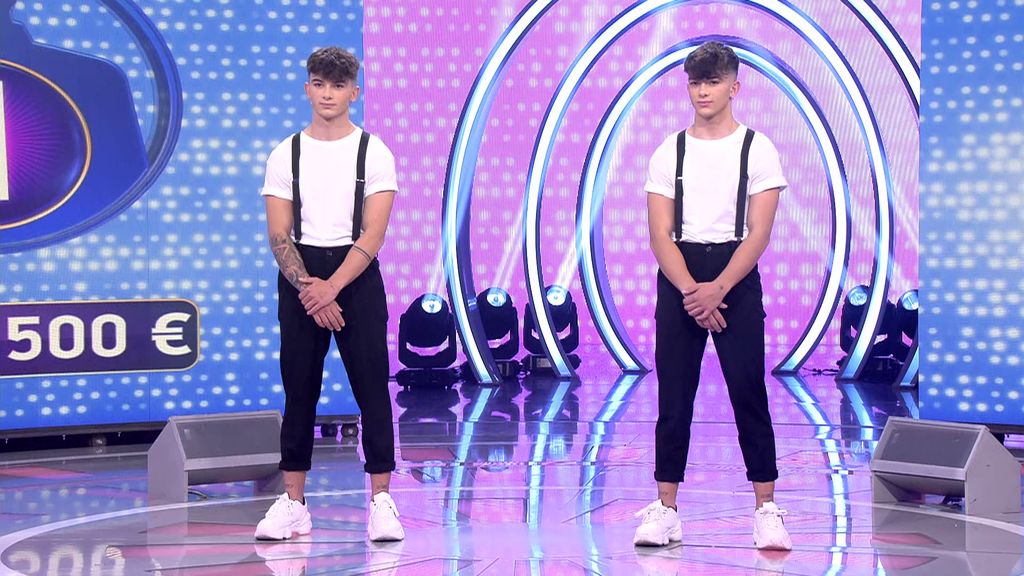 Los gemelos Castro y el baile más viral de Tik Tok en ‘El concurso del año’: “Llevamos en la red social desde la cuarentena”