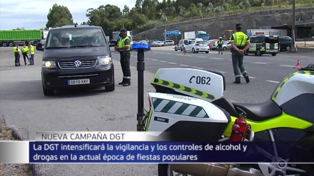 La DGT intensificará desde hoy los controles de alcohol y drogas entre los conductores